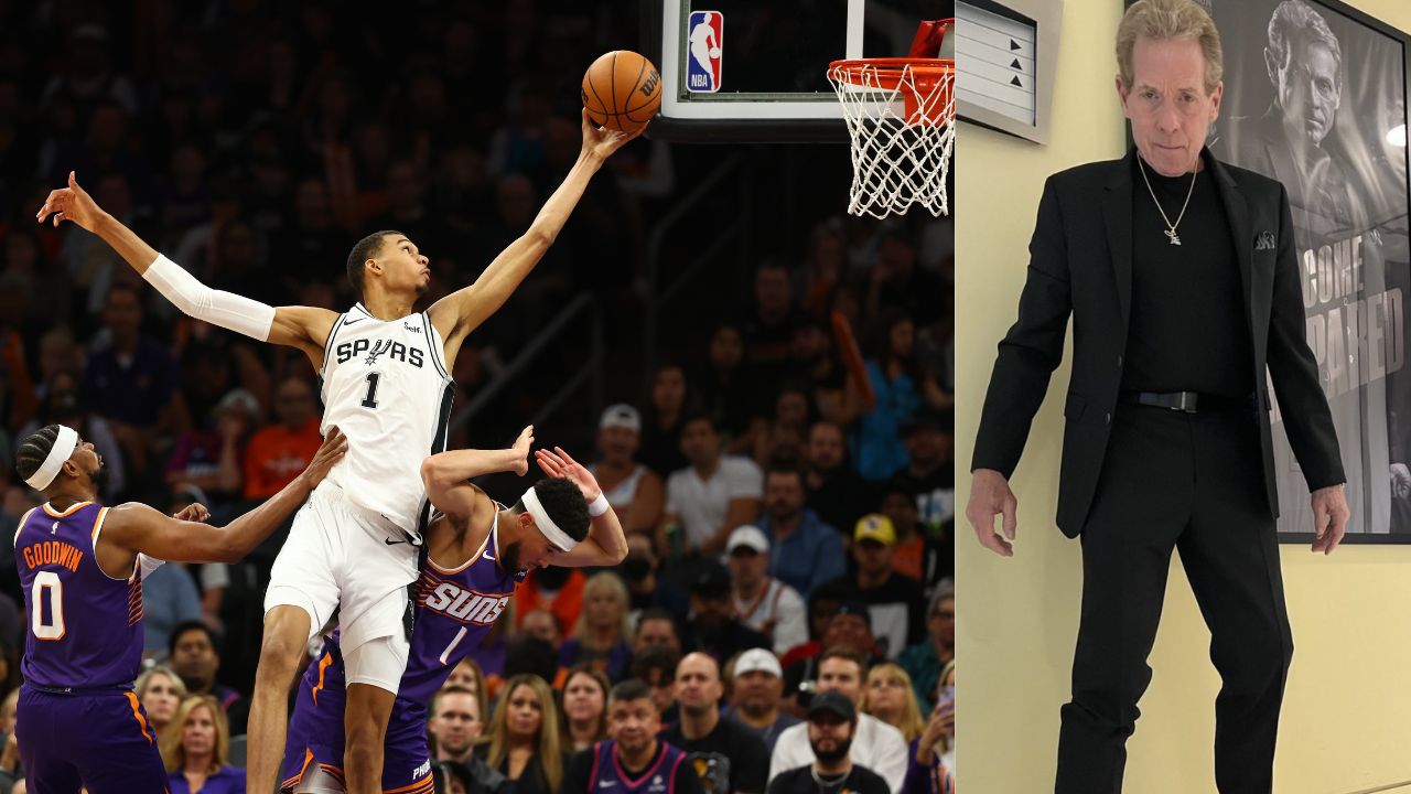 “Victor Wembanyama IS COMPLETELY UNSTOPPABLE!”: Skip Bayless Praises Spurs Rookie’s ‘Clutch Gene’ After Beating Kevin Durant’s Suns Twice