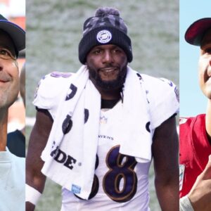 Ex-Cowboys WR Dez Bryant Boggles Fans By Noting Stark Facial Similarites Of Brock Purdy and John Harbaugh