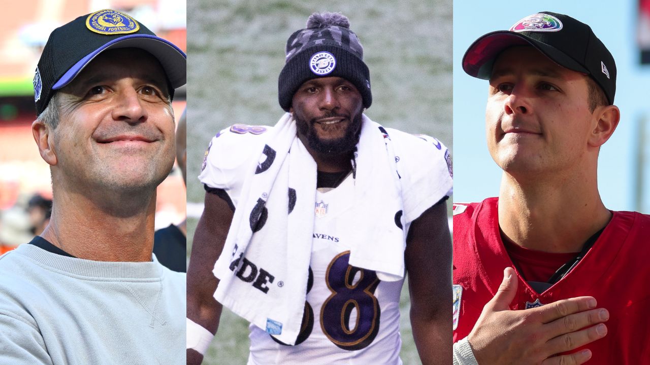 Ex-Cowboys WR Dez Bryant Boggles Fans By Noting Stark Facial Similarites Of Brock Purdy and John Harbaugh