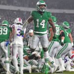 Buffalo Bills Player Shoves Loud Eagles Fan After OT Drive Takes Away Their Chance to Win