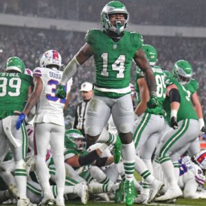 Buffalo Bills Player Shoves Loud Eagles Fan After OT Drive Takes Away Their Chance to Win