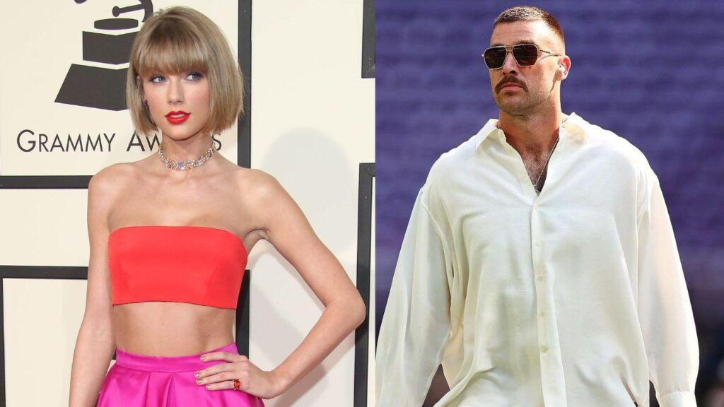 Swifties Adore Travis Kelce for Checking Out Taylor Swift’s Poster at the Gillette Stadium