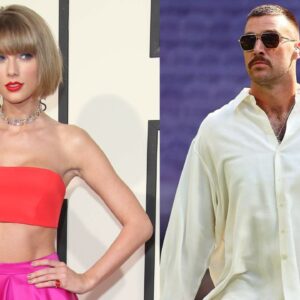 Swifties Adore Travis Kelce for Checking Out Taylor Swift’s Poster at the Gillette Stadium
