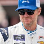 September 15, 2023, Bristol, TN, USA: NASCAR, Motorsport, USA Xfinity Series Driver Dale Earnhardt Jr. (88) takes to the track for the Food City 300 at the Bristol Motor Speedway in Bristol TN. Bristol USA