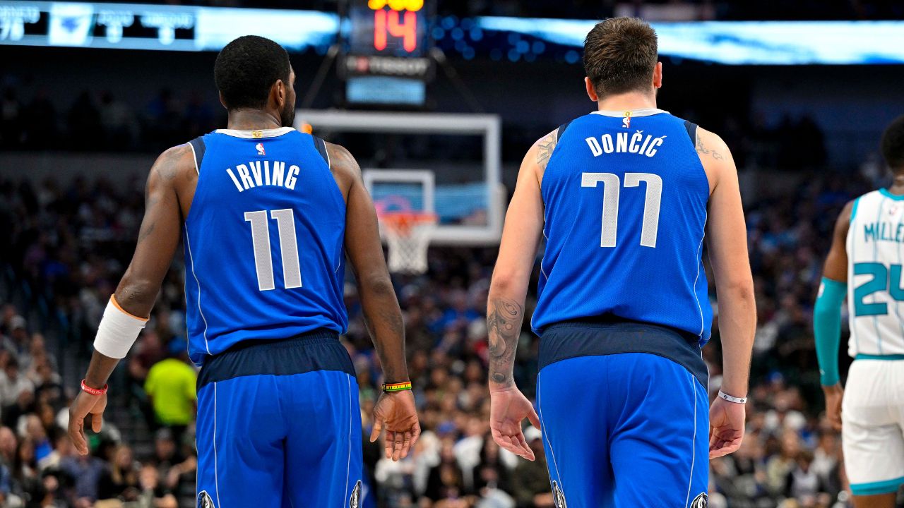 "BS, I Don't Want To Get Fined": Luka Doncic Hilariously Calls Out Kyrie Irving For Claiming He Was Tired After Dropping 35 On The Pelicans