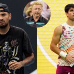 "Annddddddd Carlos Alcaraz Would DESTROY Becker": Nick Kyrgios & Fans Have Heated Discourse on Djokovic's Ex-Coach Comments