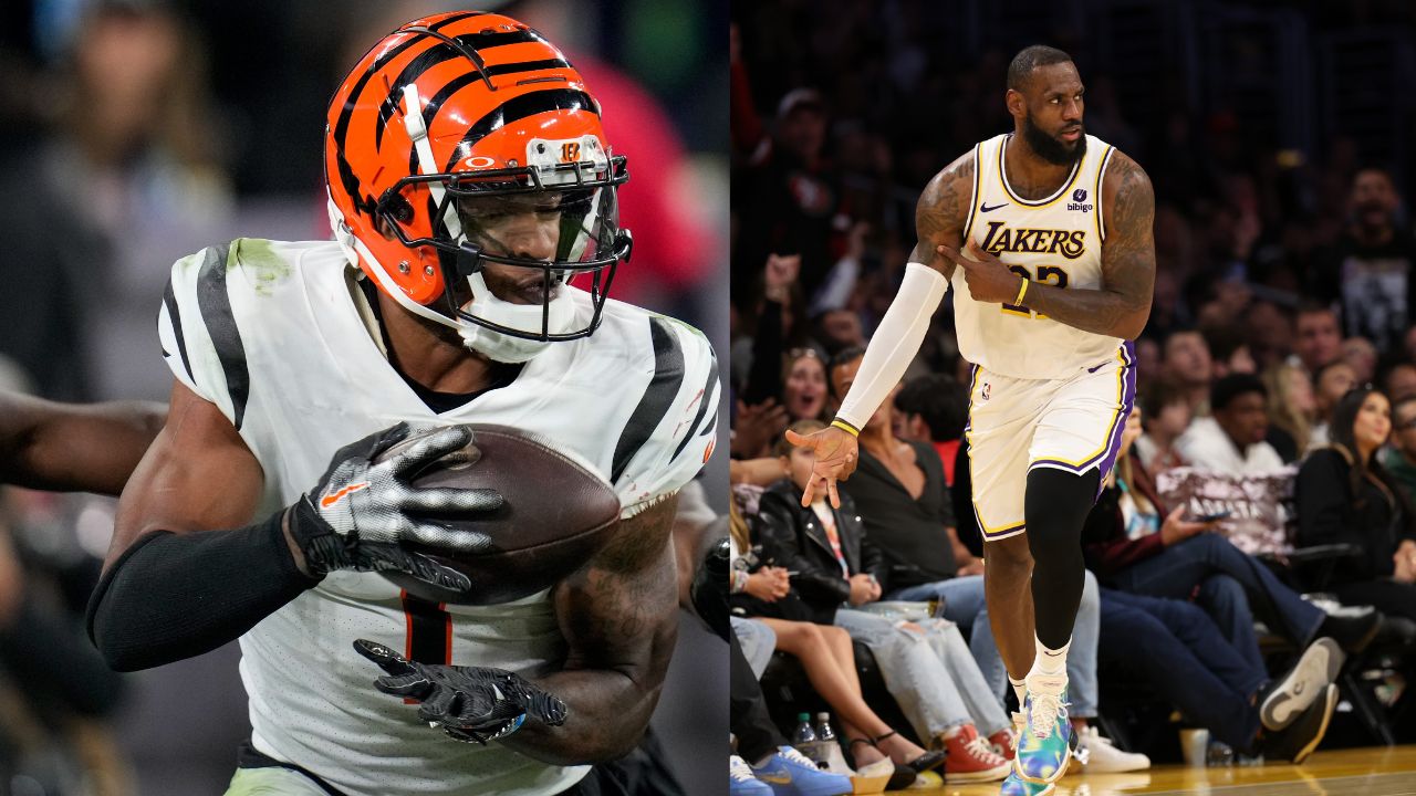 "Zero Enthusiasm": LeBron James Gifting Ja'Marr Chase Fruit Pebble Nike Cleats Invokes Hilarious Reactions