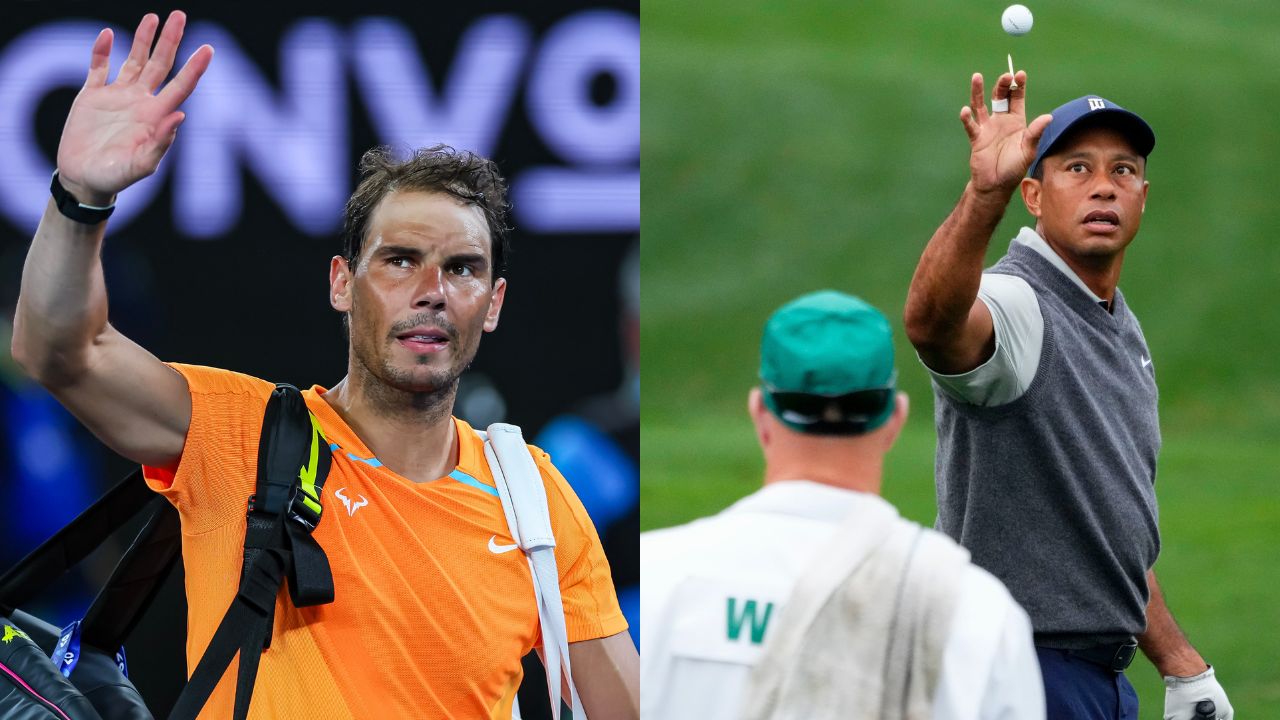 "Won the Australian Open on a Broken Foot": Tiger Woods Hails Rafael Nadal Ahead of Impending Retirement