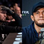 WATCH: Khabib Nurmagomedov’s Furious Attempt to Submit Brother Umar During Usman vs. Shabliy