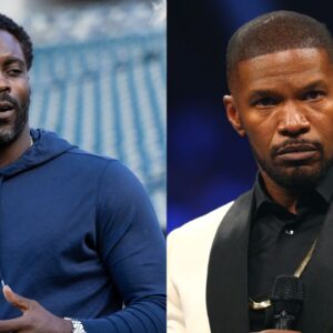 Jamie Foxx Impresses Michael Vick and Football Fans With an Unbelievable Trick Shot Channeling His Inner Willie Beamen