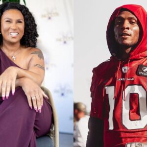Heartbreaking Story Behind DeAndre Hopkins Giving His Touchdown Balls To Mom Sabrina Greenlee, Who Is Blind