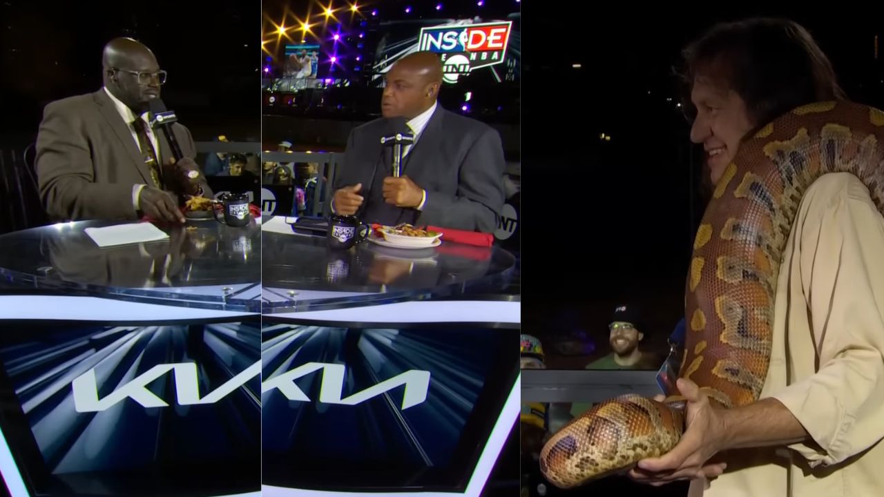 Put It Around Your Neck": Shaquille O'Neal's $100,000 Offer Gets Shut Down by Charles Barkley Following Snake's Arrival on TNT Set