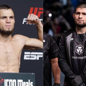 Khabib’s Presence at UFC Abu Dhabi Makes Umar Nurmagomedov Feel ‘Unstoppable Like a Lion’