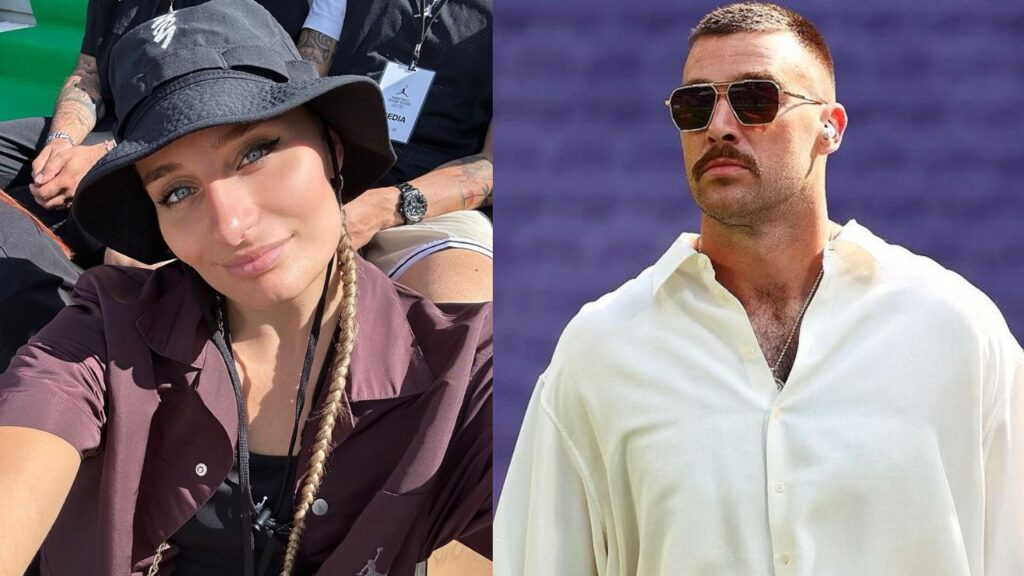 Travis Kelce Fangirl and Italian Flag Football Player Gives Chiefs TE a Beautiful Gift on His Visit To Germany