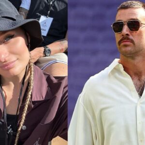 Travis Kelce Fangirl and Italian Flag Football Player Gives Chiefs TE a Beautiful Gift on His Visit To Germany