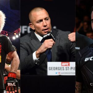 “Two Weight Divisions”: When Tom Aspinall Offered His Take on Khabib Nurmagomedov vs. Georges St-Pierre ‘GOAT’ Debate