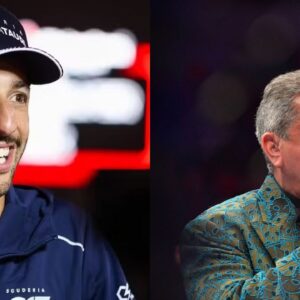 Lending His Million-Dollar Voice to F1 Las Vegas, UFC Icon Bruce Buffer Leaves Daniel Ricciardo Geeking on the Racetrack