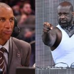 "Love This Dude Even Though He Hard Fouled Me": Shaquille O'Neal Has Reggie Miller Show Him Love on the TNT Broadcast