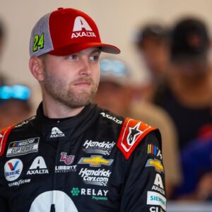 Nov 3, 2023; Avondale, Arizona, USA; NASCAR Cup Series driver William Byron during practice for the NASCAR Championship race at Phoenix Raceway. Mandatory Credit: Mark J. Rebilas-USA TODAY Sports