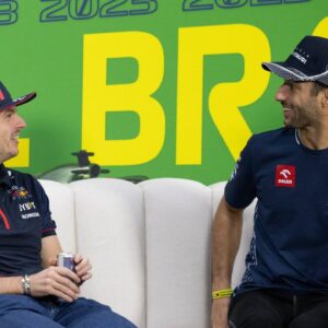 Sitting Beside Daniel Ricciardo, Max Verstappen Forced to Make His Pick: “If It’s Checo Next Year...”