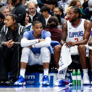 “I Don’t Want To Talk About That”: Kawhi Leonard, Amidst 0-4 Start To The James Harden-Clippers Era’, Refuses To Speak On His Exchange With Ivica Zubac