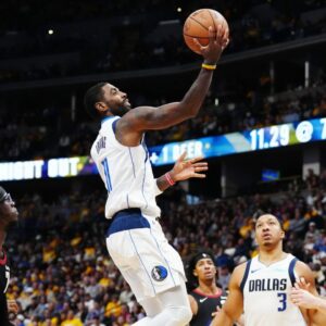 “Those Long Rebounds Killed Us!”: Kyrie Irving Highlights 17-Rebound Differential Against Nuggets in In-Season Tournament Opener
