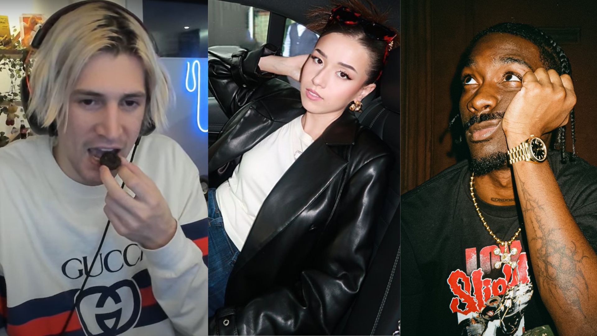 Bruce defends Pokimane against the cookie review by xQc