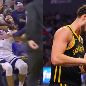 "Nahhh The Headlock Is ODE Whattt": Draymond Green And Klay Thompson's 'Violent' Scuffle With Wolves Has NBA Stars In Disarray