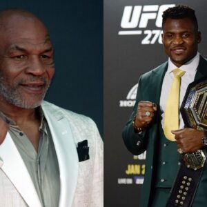 Despite Defeat, Francis Ngannou Sends a Heartfelt Note to 'Idol' Mike Tyson