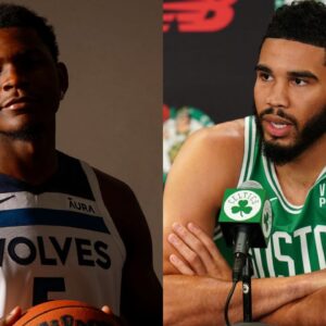 "He Was Talking Smack At The Jump-Ball": Anthony Edwards' Defensive Competitiveness Against Jayson Tatum Came Out During OT