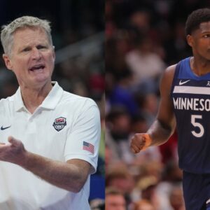 Using Steve Kerr's Assumption Of Anthony Edwards 'Bulls**ting' During His Warriors Workout, Kevin Garnett Places Wolves Superstar In MVP Talks