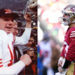 Jerry Rice Remembers Joe Montana After Watching Rockstar Brock Purdy's Coolness, Composure & Velocity Behind the Throws