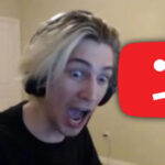 An image showing xQc who has been taken down on YouTube due to legal issues