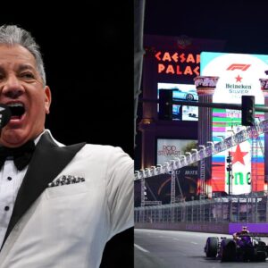 “Cringiest Event in F1 History”- Bruce Buffer’s Las Vegas Grand Prix Debut Invites the Wrath of F1 Fans