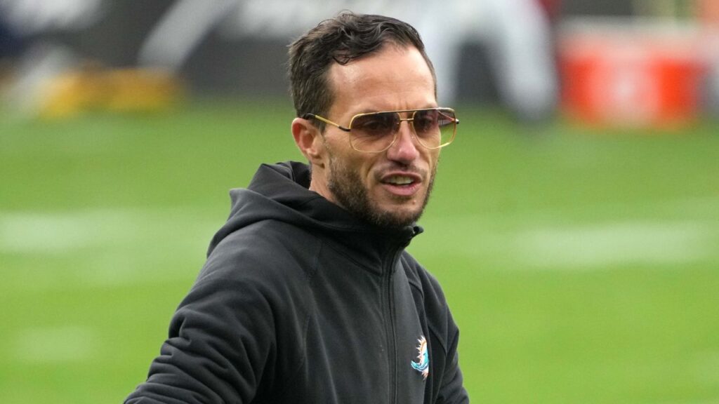 Mike McDaniel Pulls Up to Week 1 in His Bentley, Flaunting His $4,200 Backpack