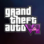 An image showing a concept logo for Grand Theft Auto 6 or GTA 6