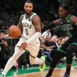 Scoring 14 Points In The Clutch, Damian Lillard Confidently Claims Jrue Holiday And Celtics Backcourt Didn't Have Him Feeling Pressured