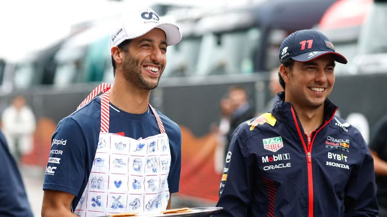 Daniel Ricciardo Extends an Olive Branch to Sergio Perez