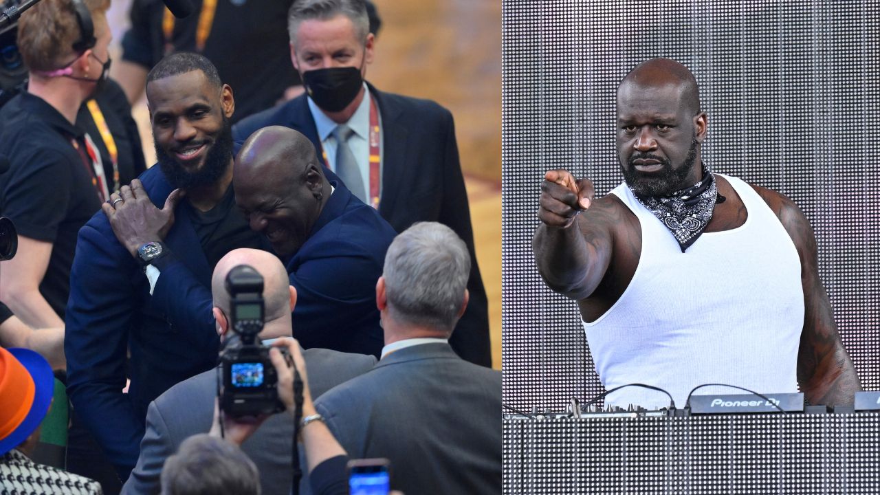 Pitting LeBron James Against Michael Jordan Yet Again, Shaquille O'Neal Establishes His '4-2' Take On Hypothetical 3v3