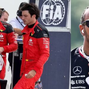 Jealous Charles Leclerc Caught in 4K as New Friend Lewis Hamilton Cozies Up to Carlos Sainz: “Doesn’t Wanna Share His Bestie”
