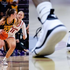 Caitlin Clark Shoes: Iowa Hawkeye Rocks Kobe 6 Protro Reverse Grinch Enroute 44 Point Against Virginia Tech