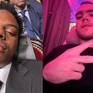 IShowSpeed loses to Mongraal in a Fortnite 1v1