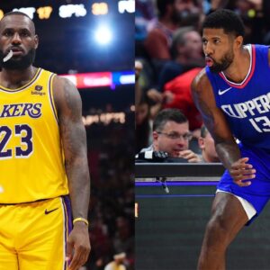 "Holding My Sh*t Like This": LeBron James, Being 50Lbs Heavier Than Paul George, Had Clippers Star Bracing For Impact On His Drives
