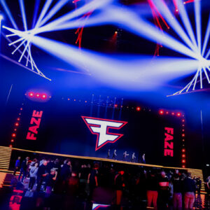 An image showing FaZe Clan walking away after winning Semi Finals of BLAST Premier Fall Final 2023