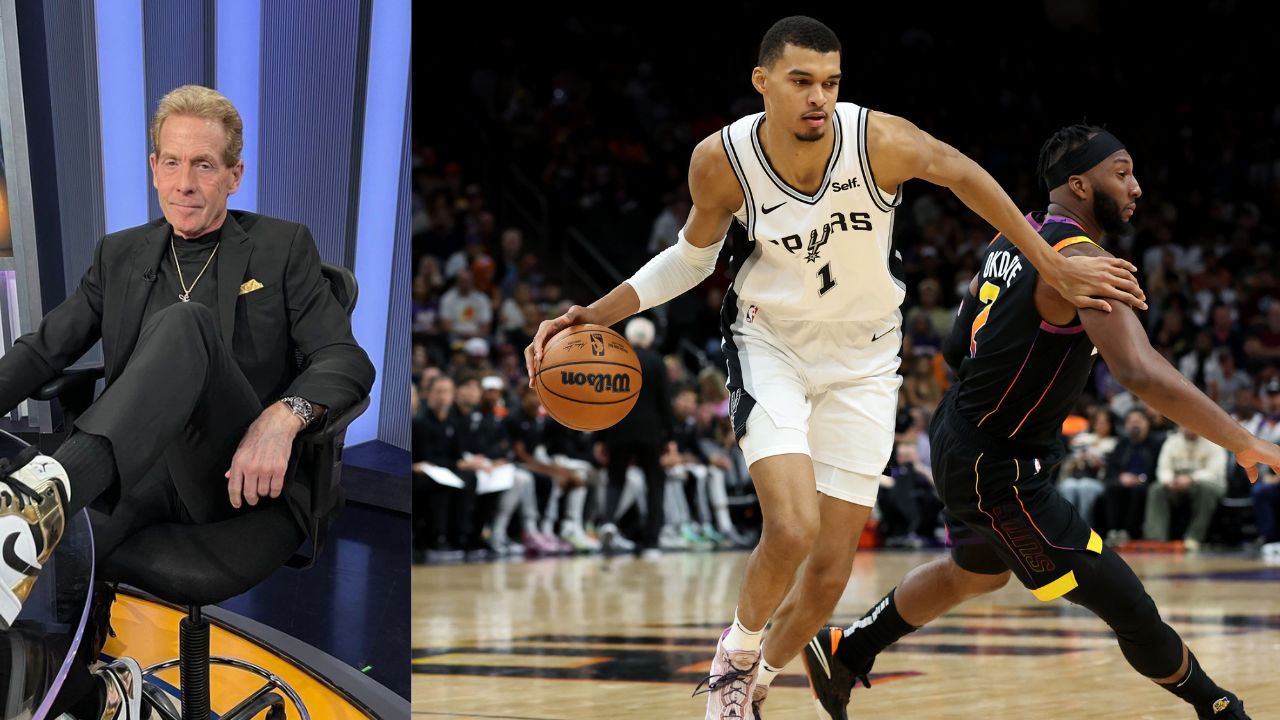 "I Have Pounded This Table": Skip Bayless Admits to Yelling at His TV for Victor Wembanyama During the Suns Vs Spurs Game