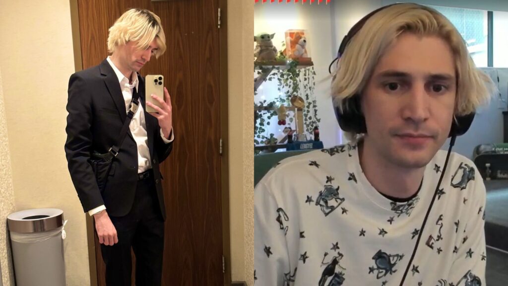 xQc dragged out while with family at Montreal casino for questioning about the Radio Canada article situation and online gambling