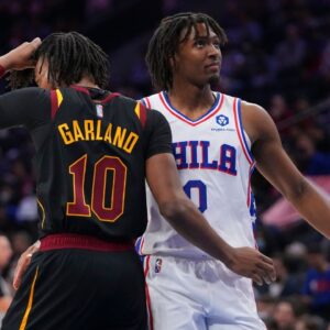 “Got That Space Jam Juice!”: Darius Garland’s Interaction With Tyrese Maxey Left NBA Twitter in Splits