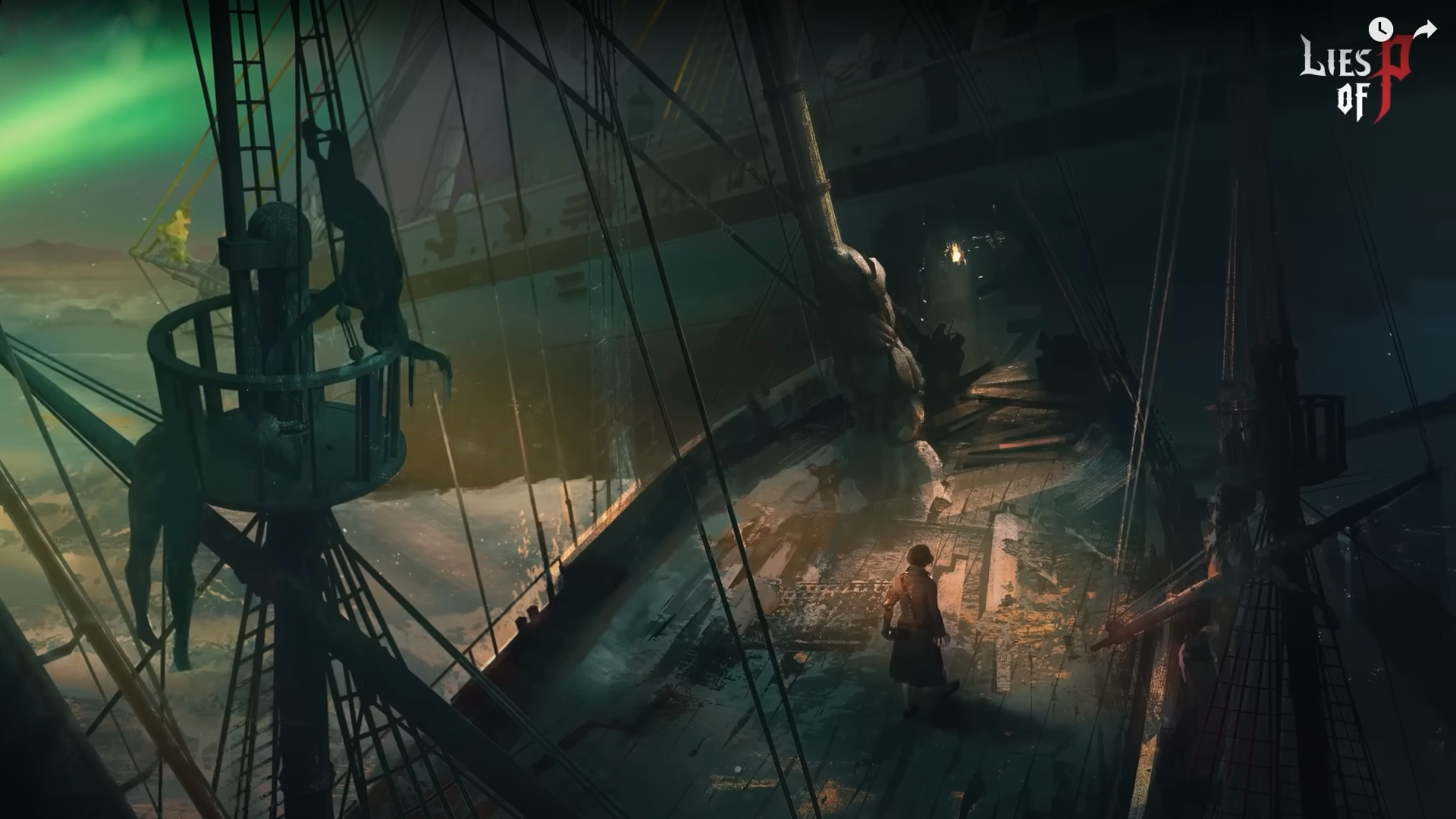 An concept art showing DLC for Lies of P