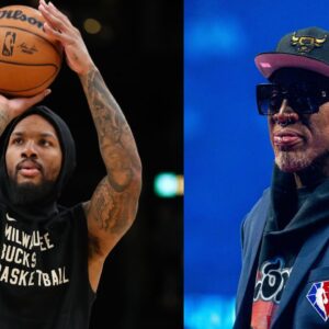 "He Just Did Not Care": Damian Lillard Reveals Dennis Rodman Was Unfazed By the NBA Top 75 Team's Glamour