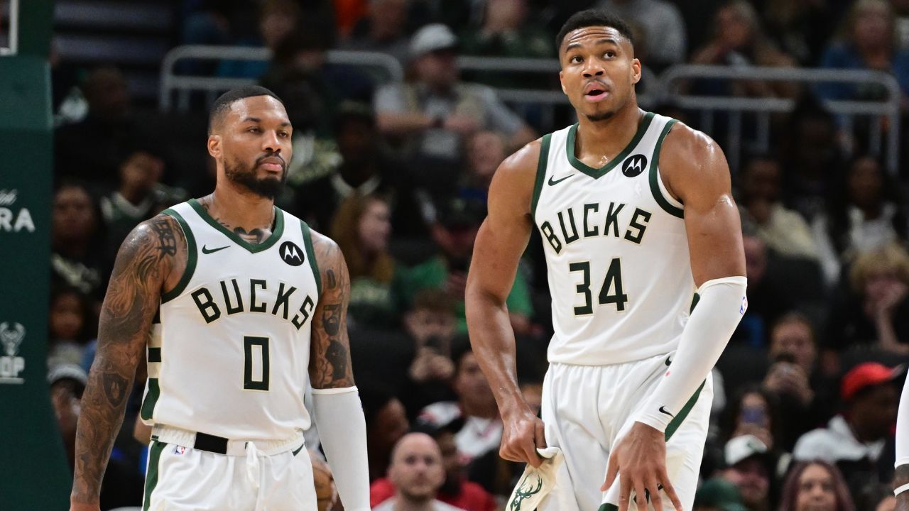 "They Still In My Locker": Damian Lillard Admits Giannis Antetokounmpo's Nike Gift Hasn't Been Taken Home Yet